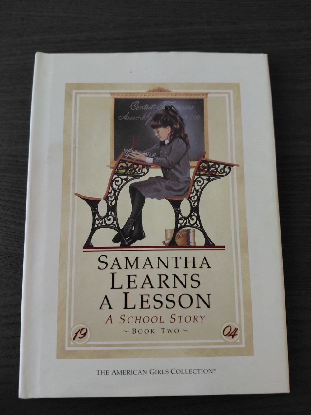 Vintage Samantha Learns A Lesson Book Two Hardcover 1986 American Girl Pleasant